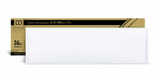 Панель светодиодная LP-01-PRO 36Вт 230В 4000К 2700Лм 1195х295х8мм без ЭПРА белая IP40 LLT