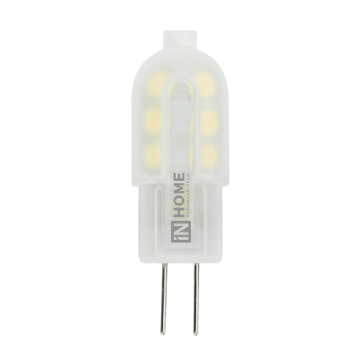 Лампа светодиодная LED-JC-VC 1.5Вт 12В G4 6500К 95Лм IN HOME