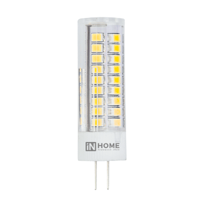 Лампа светодиодная LED-JC-VC 5Вт 12В G4 6500К 450Лм IN HOME