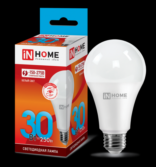 Лампа светодиодная LED-A70-VC 30Вт 230В Е27 4000К 2850Лм IN HOME