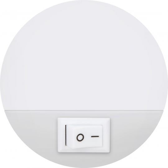 Ночник светодиодный NLE 07-LW белый с выключателем 230В IN HOME