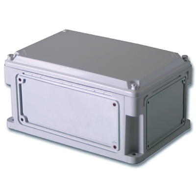 Корпус RAM box без МП 300х150х146 мм, с фланцами, непрозрачная крышка  высотой 21 мм, IP66/IP67