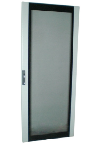 Дверь со стеклом для IT-CQE 1200x600, RAL7035