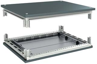 Комплект, крыша и основание, для шкафов CQE, 1000 x 1200 мм ( Возможна  замена на R5RKTB1012 )