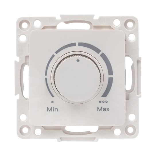 Стокгольм Механизм Светорегулятора 600W 220В винтовые клеммы белый EKF PROxima