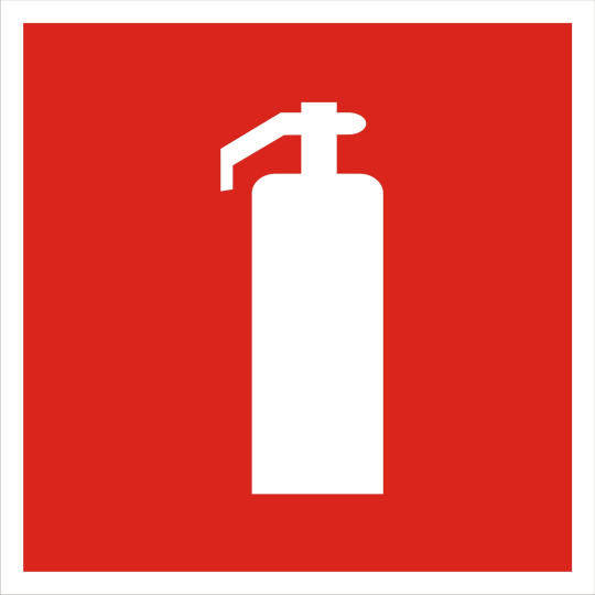 Знак наклейка F04 