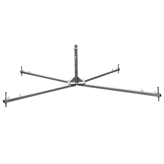 Четырехнога для молниеприемной мачты (без бет. oснований) HZ EKF PROxima