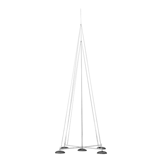 Мачта молниеприемная L=12м, D=40мм AL/NI EKF