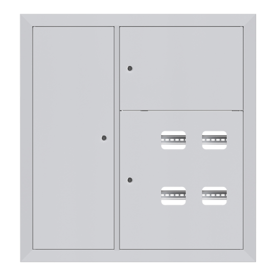 Щит этажный 4 кв. слаботочка слева (1000х950х150) EKF Basic