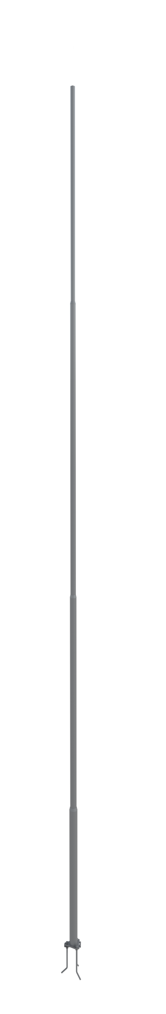 Мачта молниеприемная секционная активная алюминиевая ММСАА-10 L=10м (3 места) Al EKF PROxima