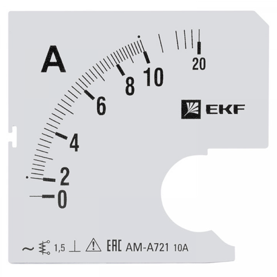 Шкала сменная для A721 10/5А-1,5 EKF PROxima