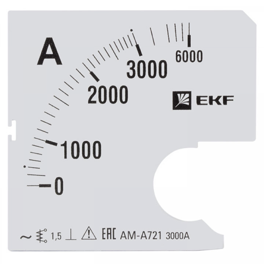 Шкала сменная для A721 300/5А-1,5 EKF PROxima