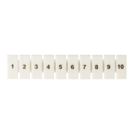 Маркеры для UT/ST/Push-in 4 с нумерацией 1-10 (100 шт.) EKF