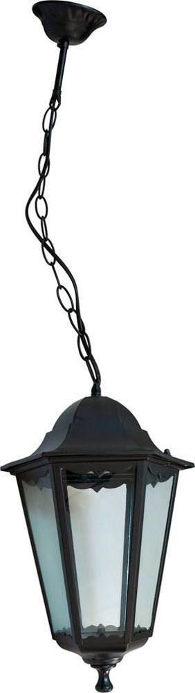 Светильник садово-парковый Feron 6205/PL6205 шестигранный на цепочке 100W E27 230V, черный