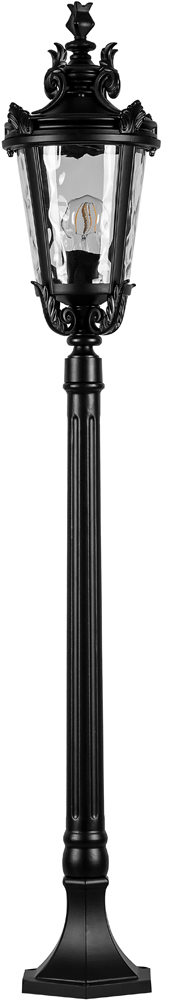 Светильник садово-парковый Feron PL4006 столб круглый60W 230V E27, черный