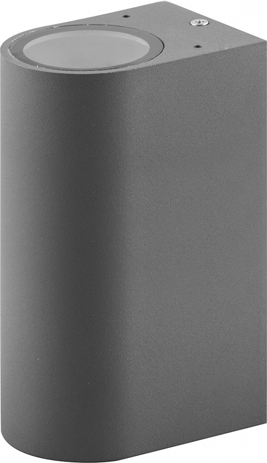 Светильник садово-парковый Feron DH015,на стену, 2*GU10 230V, серый