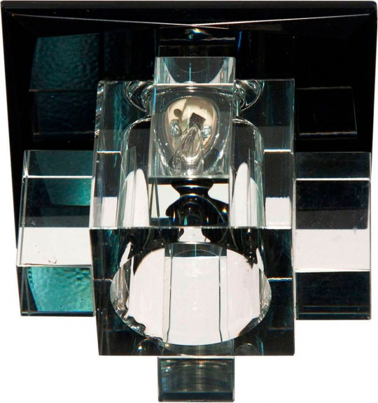 Светильник встраиваемый Feron 1525 потолочный JCD9 G9 черный