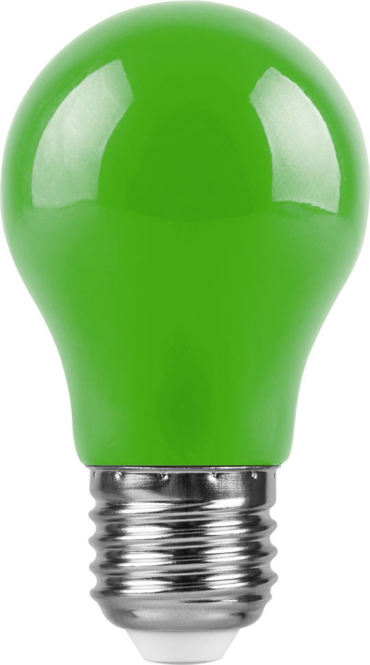 Лампа светодиодная Feron LB-375 E27 3W зеленый