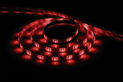 Cветодиодная LED лента Feron LS607, 30SMD(5050)/м 7.2Вт/м  5м IP65 12V красный