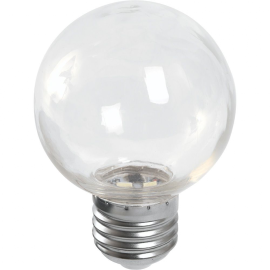 Лампа светодиодная Feron LB-371 Шар E27 3W 6400K прозрачный