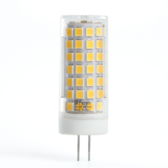 Лампа светодиодная Feron LB-434 G9 9W 6400K