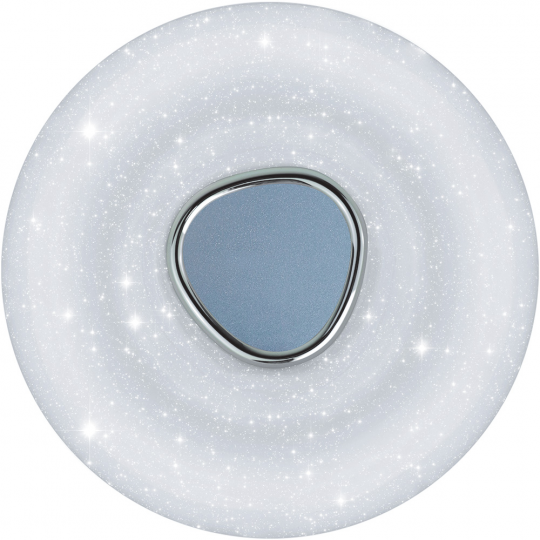 Светодиодный управляемый светильник накладной Feron AL5320 SPHERA тарелка 60W 3000К-6500K белый с кантом
