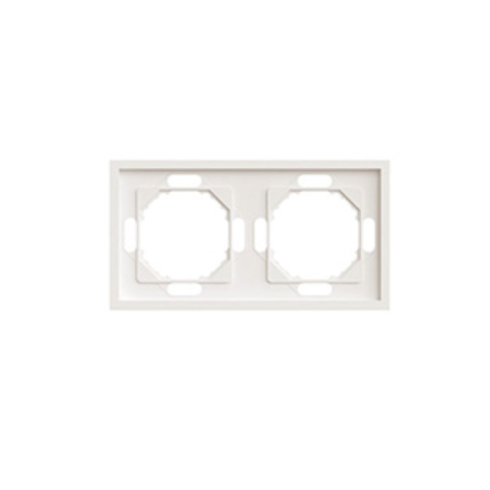 Рамка STEKKER, PFR00-5002-08 2-местная, серия Эмили, кашемир, soft touch