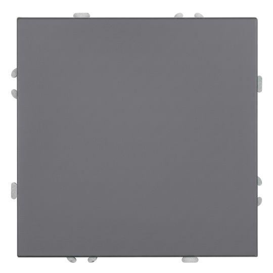 Выключатель 1-клавишный (механизм), СЗК, STEKKER, 250В, 10А, серия Эмили, RSW10-5103-10ZK, платиново-серый, soft touch