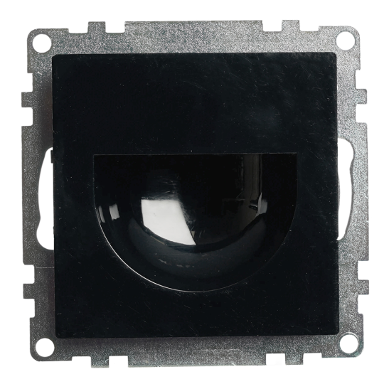Подсветка встраиваемая LED (механизм), 250В, 1W, 4000К, серия Катрин, черный