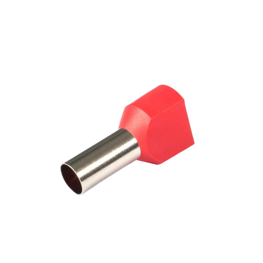 LD406-1014 Наконечник штыревой втулочный изолированный НШВИ(2) 10-14 (упаковка 100 шт)