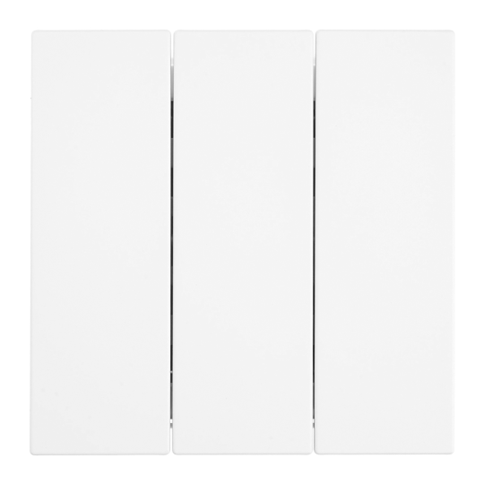 Выключатель 3-клавишный (механизм), STEKKER, 250В, 10А, серия Мия, RSW10-3108-01, белая магнолия