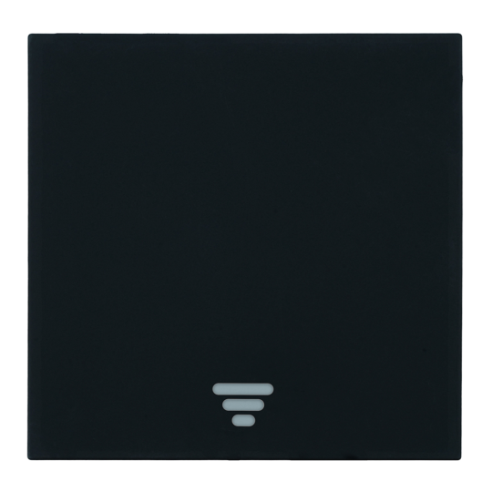 Выключатель 1-клавишный самовозвратный (механизм), STEKKER, 250В, 10А, серия Мия, RSW10-3112-05, черный бархат