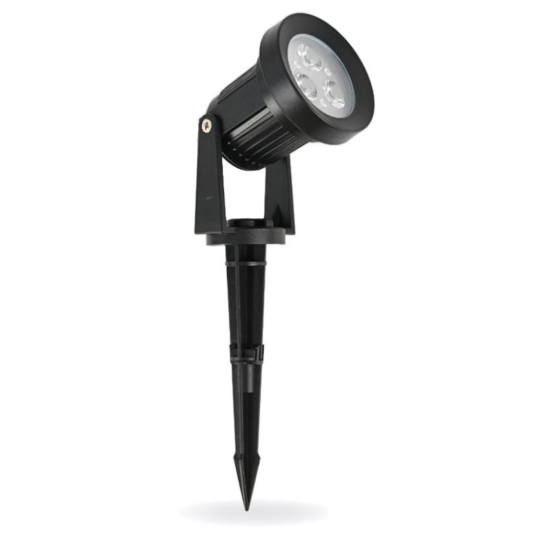Светильник грунтовой на колышке (грунтовый) Feron.ONE SP2711 5W зеленый 195-245V IP65 пластик