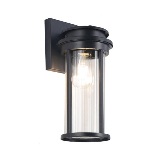 Светильник садово-парковый Feron PL781  на стену вниз 40W 220-240V E27, черный