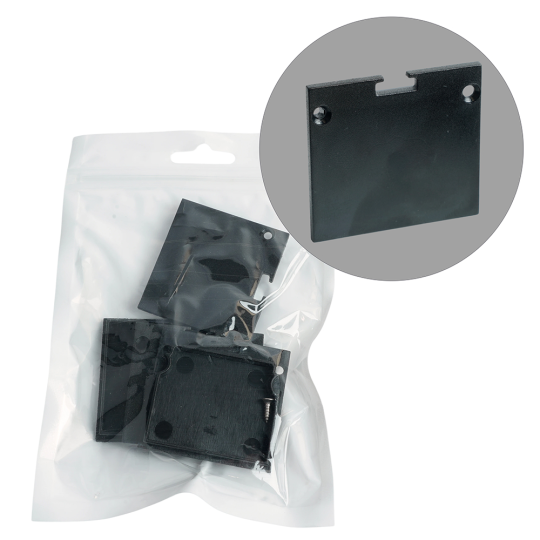 Заглушка без отверстия для профиля CAB268, LD367 (комплект 4шт)