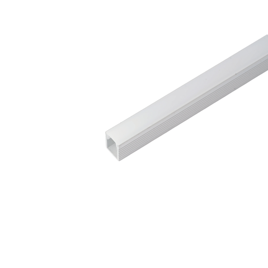 Профиль  накладной 9х7.8мм, алюминиевый, серебро, 2м, CAB241