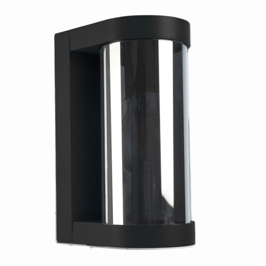 Светильник садово-парковый Feron DH1901, на стену, E27 230V, черный