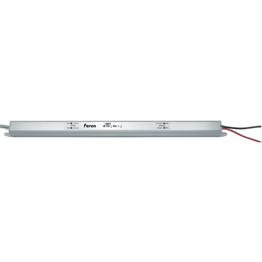 Трансформатор электронный для светодиодной ленты 60W 24V  IP67 (драйвер), LB011 FERON