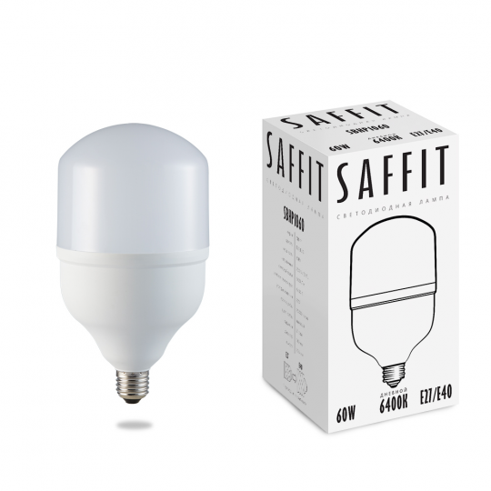 Лампа светодиодная SAFFIT SBHP1060 E27-E40 60W 6400K