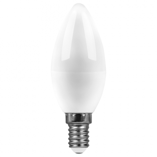 Лампа светодиодная SAFFIT SBC3715 Свеча E14 15W 6400K