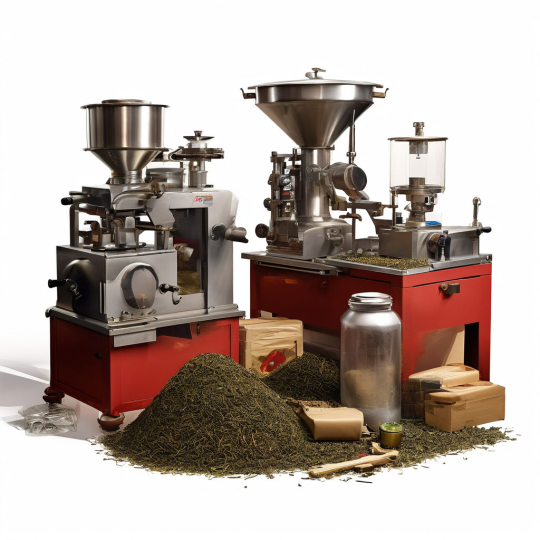 Комплект оборудования для фасовки и упаковки чая до 1500 пакетиков в час