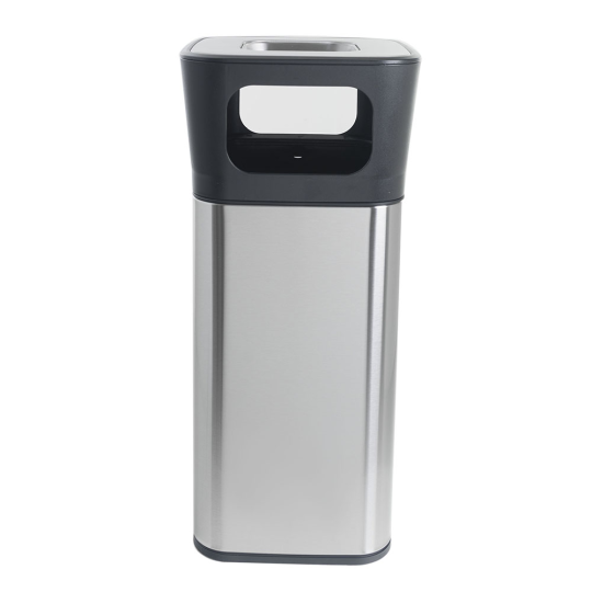 Урна уличная квадратная, пепельница, JAH-3223, 30л