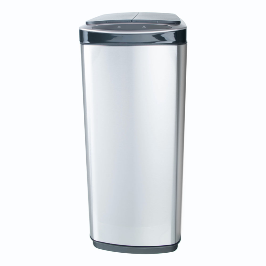 Ведро для мусора сенсорное, прямоугольное, створки, внутр ведро, Foodatlas JAH-5212, 30 л