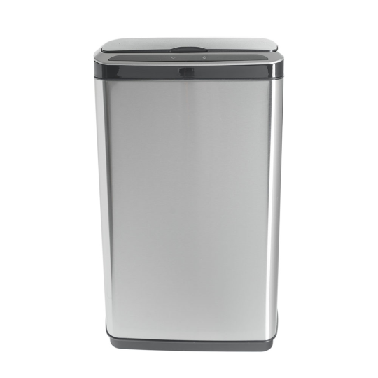 Ведро для мусора сенсорное, прямоугольное, широкое, внутр ведро, Foodatlas JAH-5112, 30 л