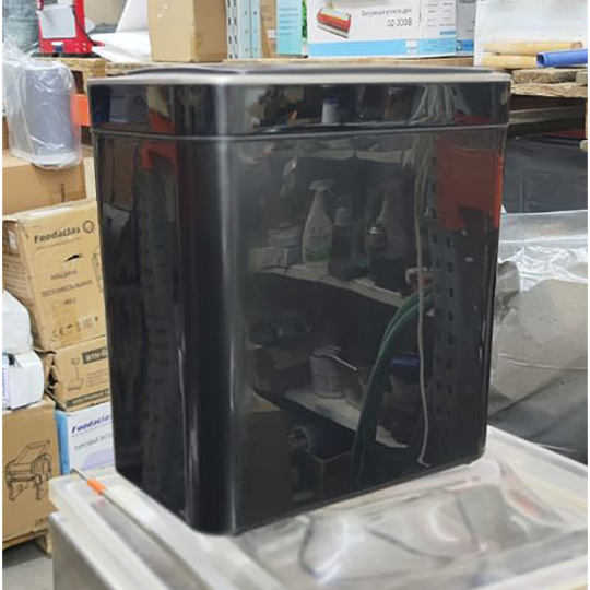 Ведро для мусора сенсорное, прямоугольное, Foodatlas JAH-6611, 12 л (черный) (30009) распродажа