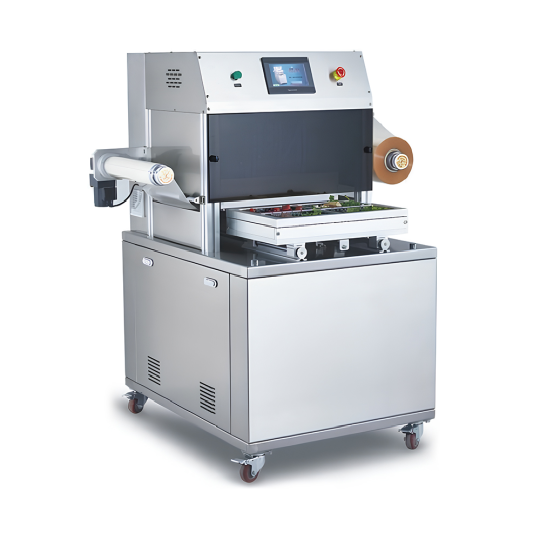 Запайщик лотков с функцией вакуумной газации и обрезкой по контуру FA-380 Foodatlas 