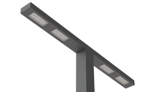 Светильник FSP T/80/Ш4/750/04/F/230AC IP66 RAL9005 4,5M FEREKS
