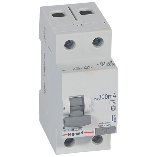 RX3 ВДТ 300МА 40А 2П AC LEGRAND