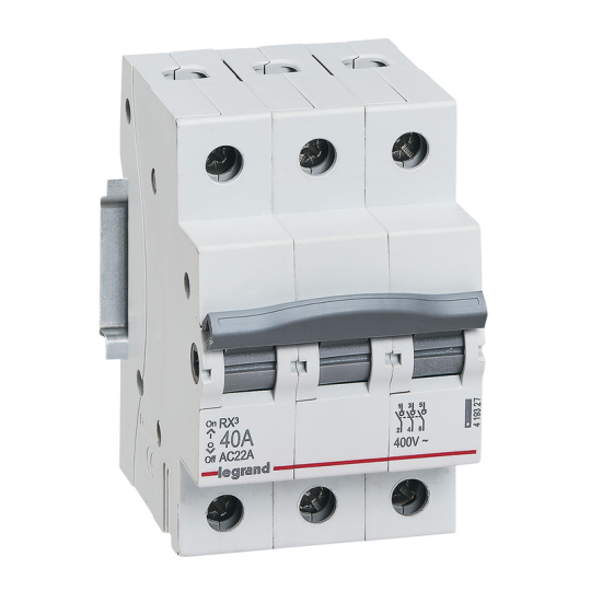 RX3 Выкл. нагрузки 3П 40A LEGRAND