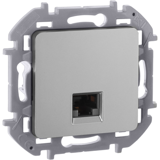INSPIRIA Роз. комп. RJ45 кат.5Е UTP алюм.